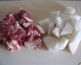 圧力鍋で簡単☆牛すじと大根の味噌煮込み作り方1写真