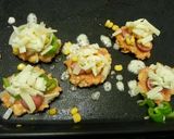 簡単★ピザ風大豆おやき作り方4写真