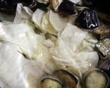 キャベツと炒めたなすのお味噌汁☆作り方3写真
