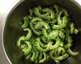 「調理のたれ」でゴーヤの甘酢あん和え作り方1写真