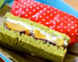 黄桃缶で✿秋色✿和風フルーツサンド作り方4写真