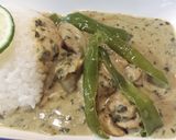 へべすバターライスとチキンバジルカレー作り方8写真