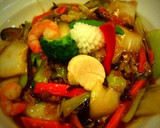 野菜たっぷり　自宅で簡単タイ風やきそば作り方7写真
