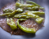 万願寺とうがらしのくたくた煮♪作り方3写真