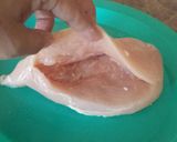 【簡単で美味しい】スタッフドチキン♪作り方2写真