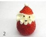 いちごのサンタケーキ作り方2写真