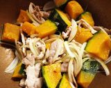 火加減なし、かぼちゃの煮物作り方4写真