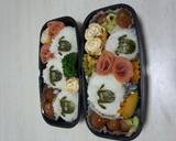 海苔だけでキャラ弁☆ひつじのショーン作り方4写真