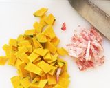 簡単オシャレ☆ランチに！かぼちゃリゾット作り方2写真