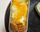 レンジ簡単洋風梅クリーム味オムライス弁当作り方16写真