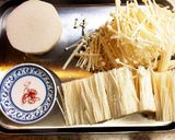 レンジで簡単ヘルシー！エノキおろしポン酢作り方1写真