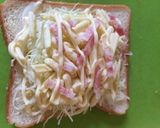 激ウマ！キャベツチーズトースト作り方4写真