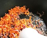 焼きそばの粉でチャーハン作り方2写真