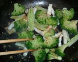 ブロッコリーといかの豆鼓醤炒め作り方7写真