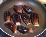 【常備菜】茄子のお浸し ～ピリ辛醤油～作り方3写真