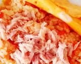炊飯器で★トマトライスのツナオムライス作り方8写真