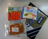 超簡単 ずぼらキャラ弁/カレーパンマン作り方1写真