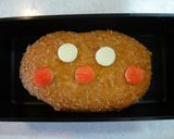超簡単 ずぼらキャラ弁/カレーパンマン作り方3写真