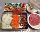 ゆで落花生で★千葉ピー和風キーマ作り方1写真