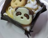 秋です。さくさくぱんだモンブラン作り方2写真