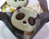 秋です。さくさくぱんだモンブラン作り方3写真