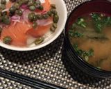 スモークサーモンとケッパーの小丼作り方3写真