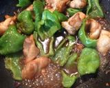 鶏肉とピーマンの酢醤油作り方2写真