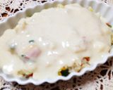 塩ピーマンバターライスdeドリア。作り方5写真