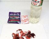 テケトー料理8☆簡単！桜色タコ飯作り方1写真