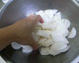 かぶとオクラの甘酢サラダ作り方1写真