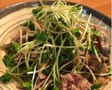 カツオのタタキ カイワレサラダ作り方2写真