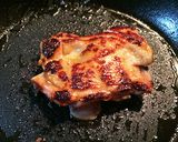 簡単♫もも肉の中華風オイスターソース焼き作り方4写真