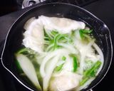 簡単餃子スープ作り方3写真