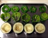 ピーマンとなすの肉詰め☆和風あんソース作り方1写真