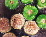 ピーマンとなすの肉詰め☆和風あんソース作り方3写真