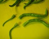 辛くないよ♪紐唐辛子突っ込みちくわ作り方2写真