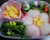 子どもが自分で作るキャラ弁＊ピングー作り方13写真