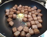 蒟蒻のちんちろりん☆ガーリック風味☆作り方2写真