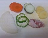 鶏もも肉と根菜の蒸し焼き作り方1写真