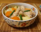 手羽元とじゃが芋の塩肉じゃが作り方7写真