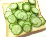 魚ニソ×胡瓜のスパイシートースト作り方3写真