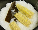 夏ご飯♪ とうもろこしの炊き込みご飯作り方4写真