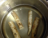 ☆たたきゴボウの酢みそ和え☆作り方2写真