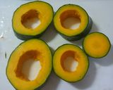 ☆簡単ほくほくっ!カボチャのチーズ焼き☆作り方1写真