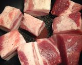ダッチオーブンで！大根と豚の角煮作り方1写真