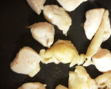 みょうが美味しく!厚揚げ鶏肉茗荷味噌煮☆作り方3写真
