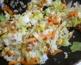 リメイク・にんじんしりしり入り炒飯作り方5写真
