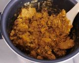かぼちゃと雑穀米の小豆入り茶巾風作り方3写真