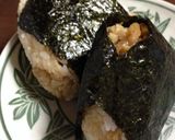 鶏皮の甘辛煮♪おにぎり作り方3写真