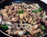 豚キノコ丼ぶり作り方6写真